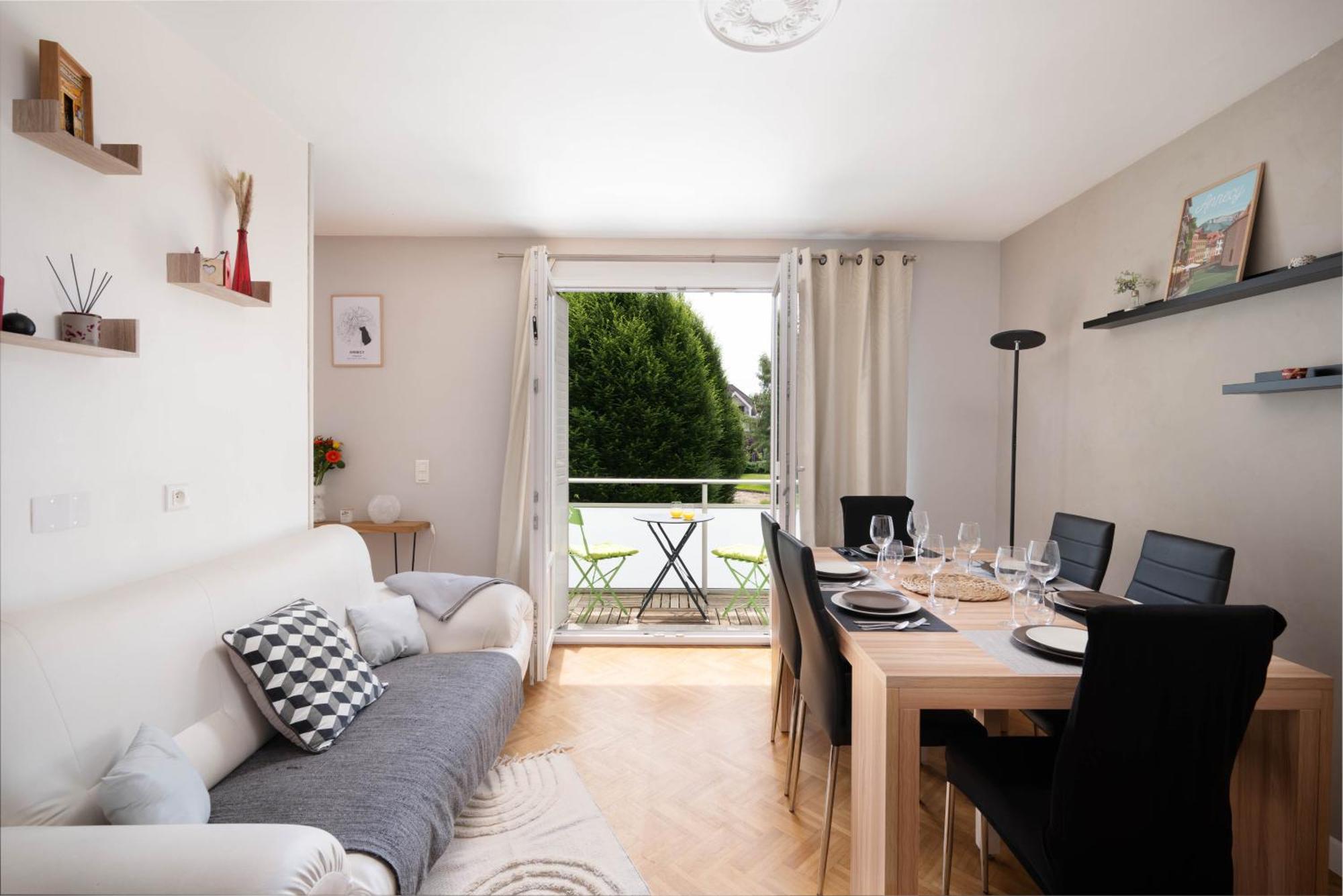 Appartement Cosy 6 Pers Pres Du Lac Avec Garage 안시 외부 사진