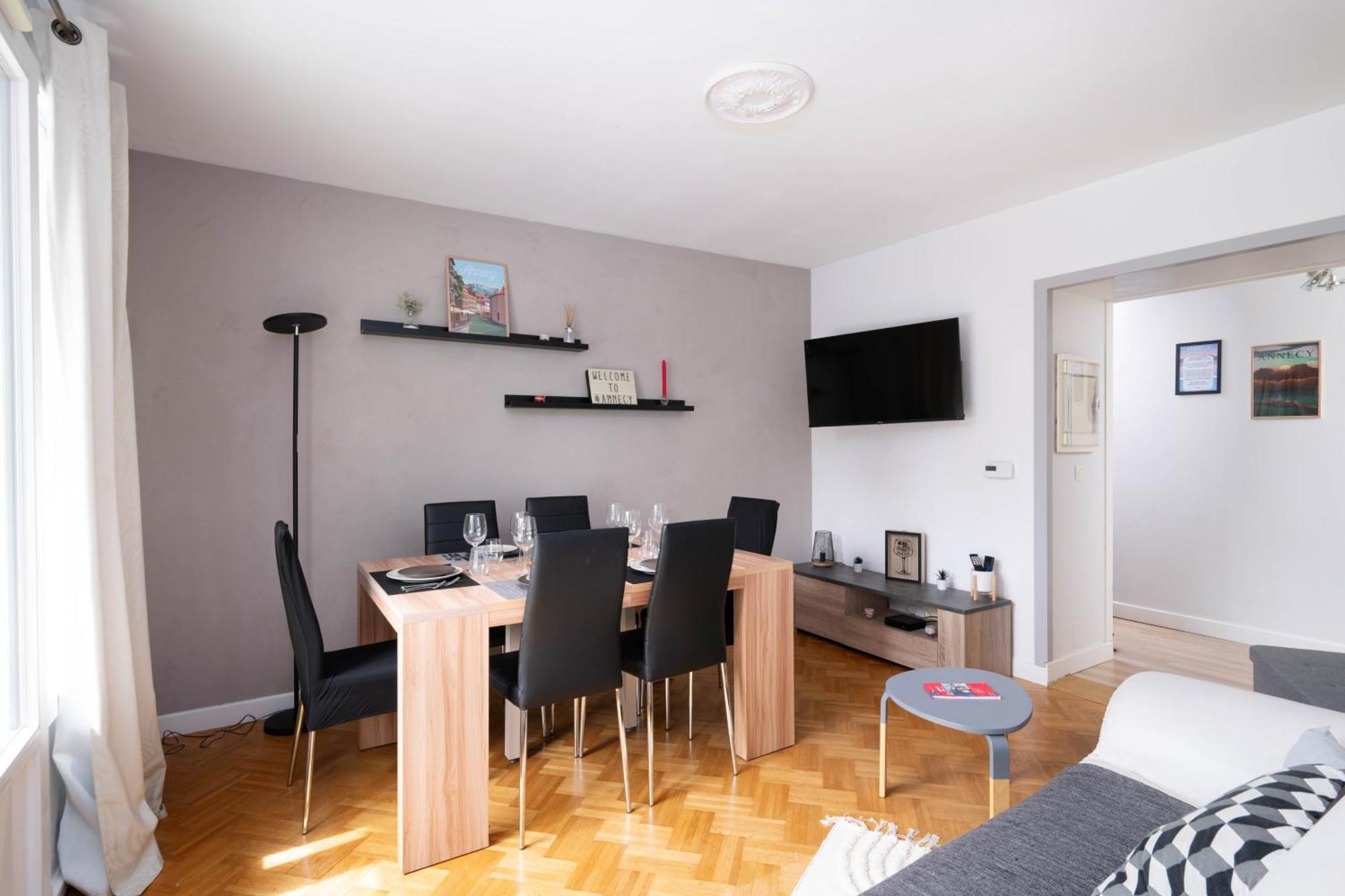 Appartement Cosy 6 Pers Pres Du Lac Avec Garage 안시 외부 사진